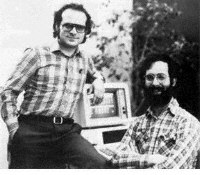 Bob Franksten y Daniel Bricklin en 1979